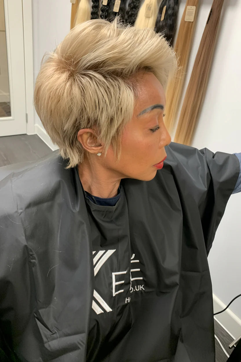 The Monaco Custom Blonde Full Lace Classic Pixie Wig