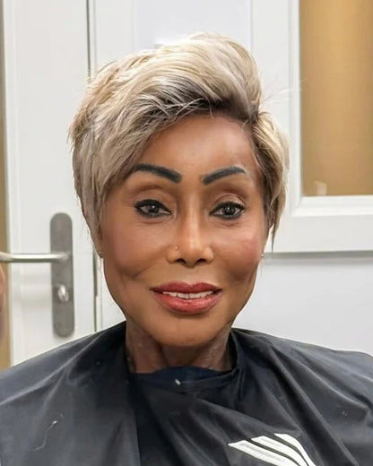 The Monaco Custom Blonde Full Lace Classic Pixie Wig