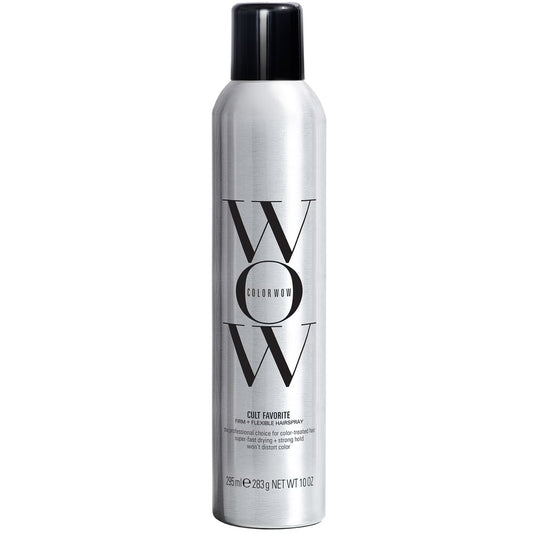 COLOR WOW Cult Favorite Firm + Flexible Hairspray – Lightweight, Brushable Hold with Humidity + Heat Protection, 250ml