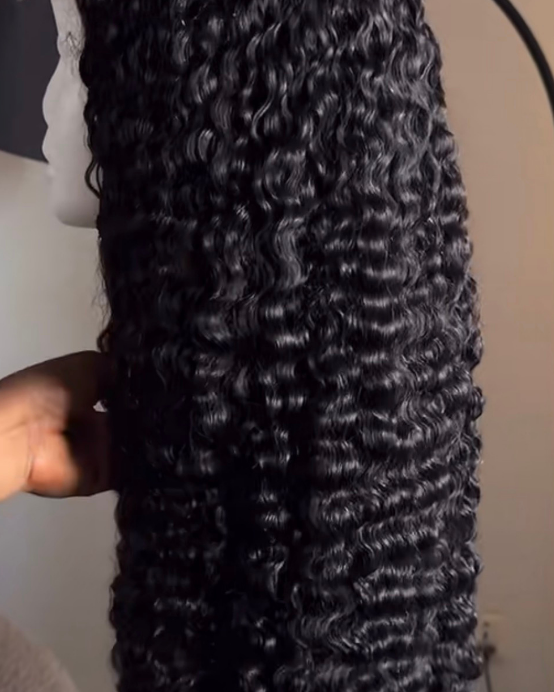 The Mandalay Loose Curl Burmese Raw Hair Wig