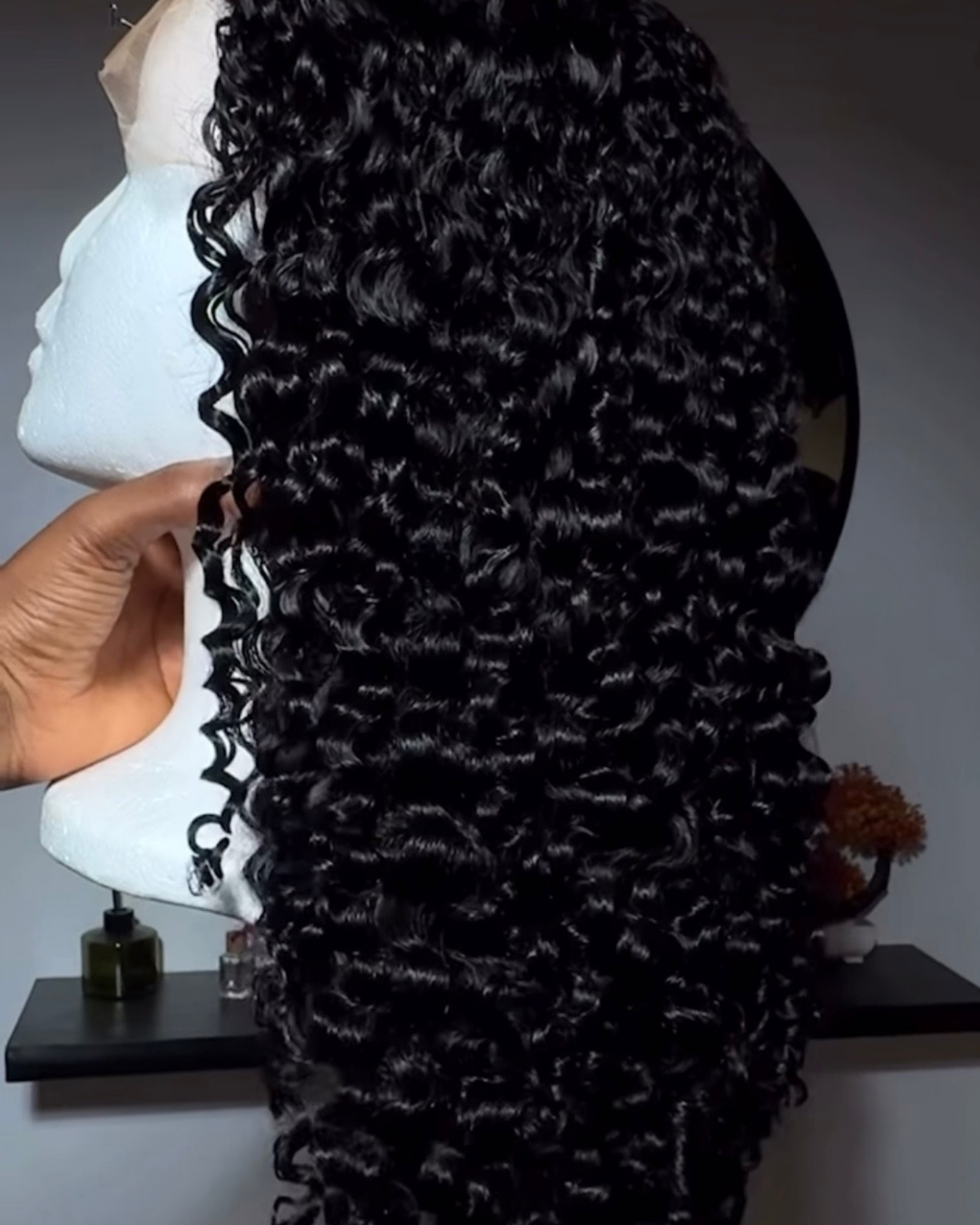 The Mandalay Loose Curl Burmese Raw Hair Wig